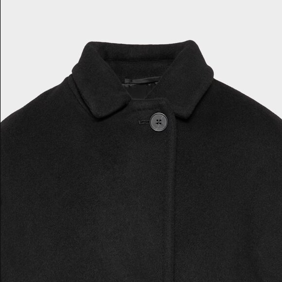 Aritzia The Slouch Coat - (Re)Camel Wool, Black - Picture 7 of 14